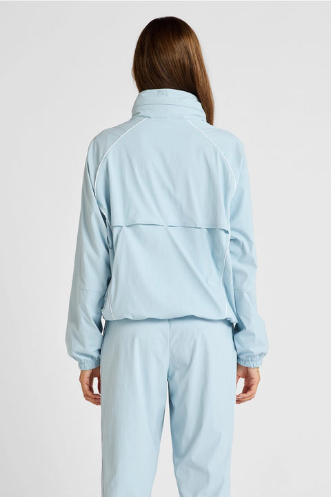 Spray Contrast Piping Windbreaker