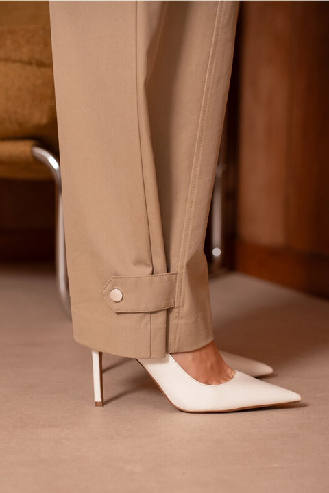 Urban Balloon Pants with A Tie At the Hem
