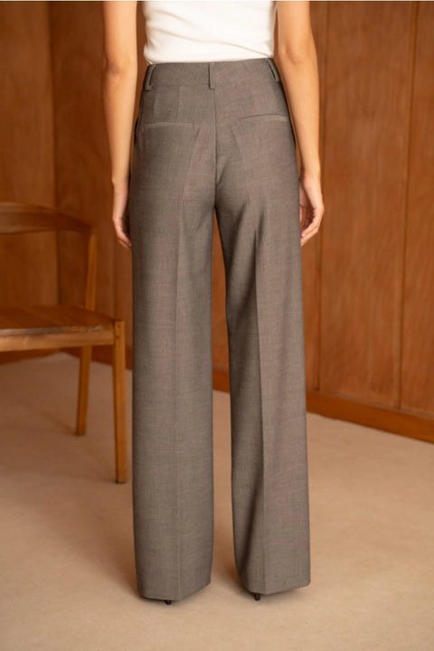 Diana Tailored Wide-Leg Trousers