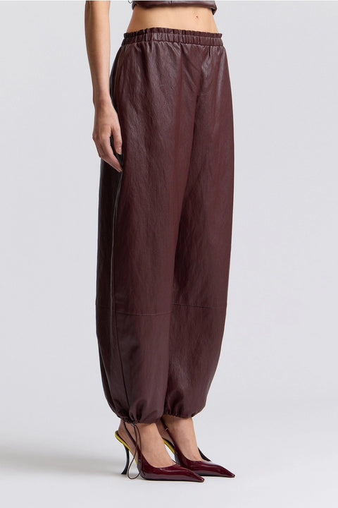 Faux-Ever Leather Joggers