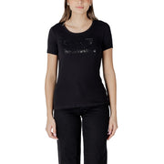 Ea7 Women T-Shirt-Topwear-Ea7-black-XS-Urbanheer
