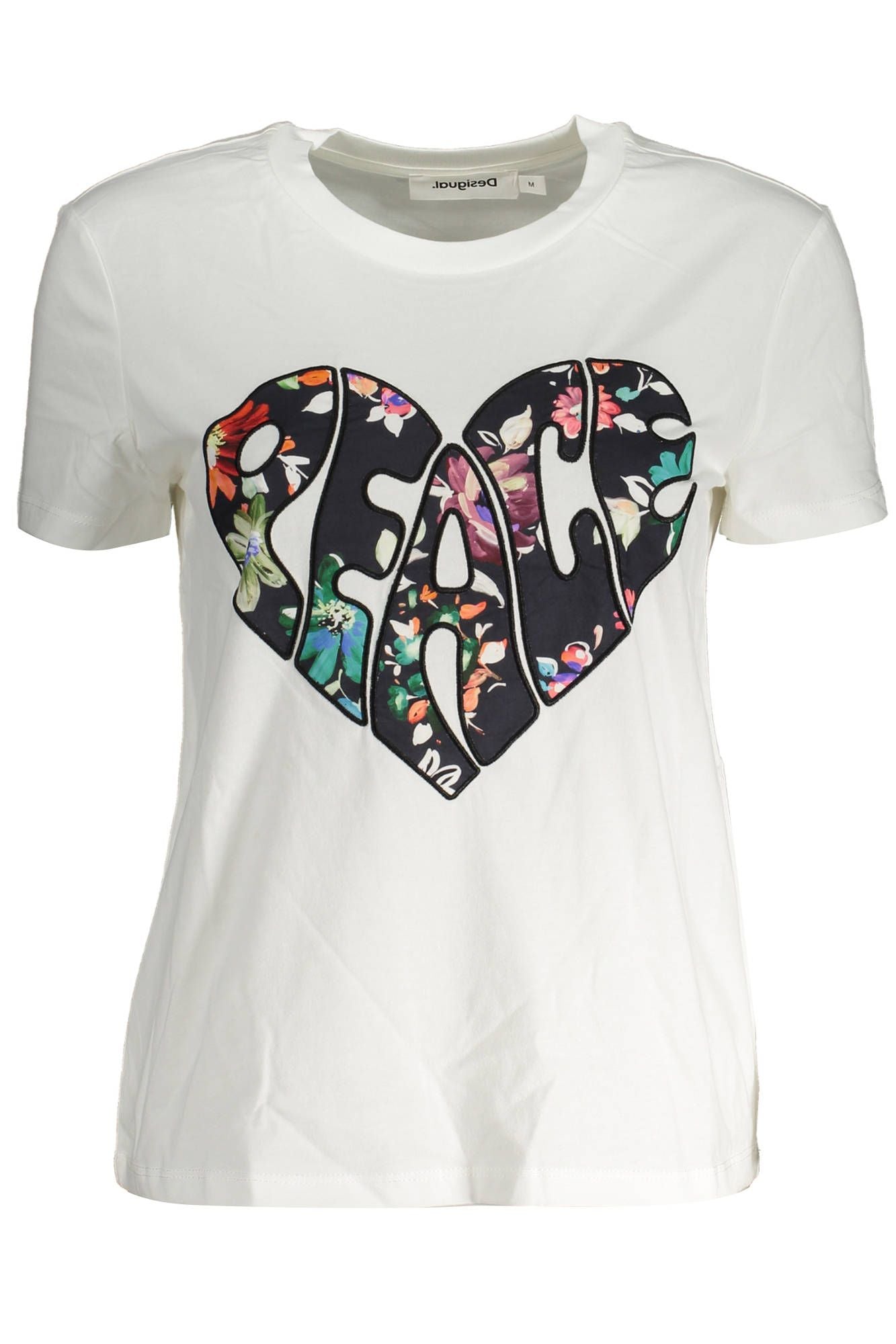 Desigual White Cotton Women's Top-Desigual-XXL-Urbanheer