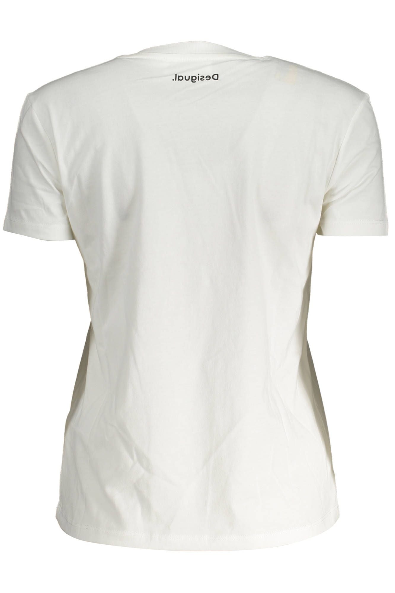 Desigual White Cotton Women's Top-Desigual-XXL-Urbanheer