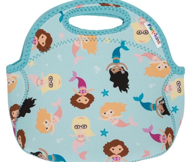 Small, Machine Washable Lunch Bag For Kids - Mermaids-My Funkins-Urbanheer