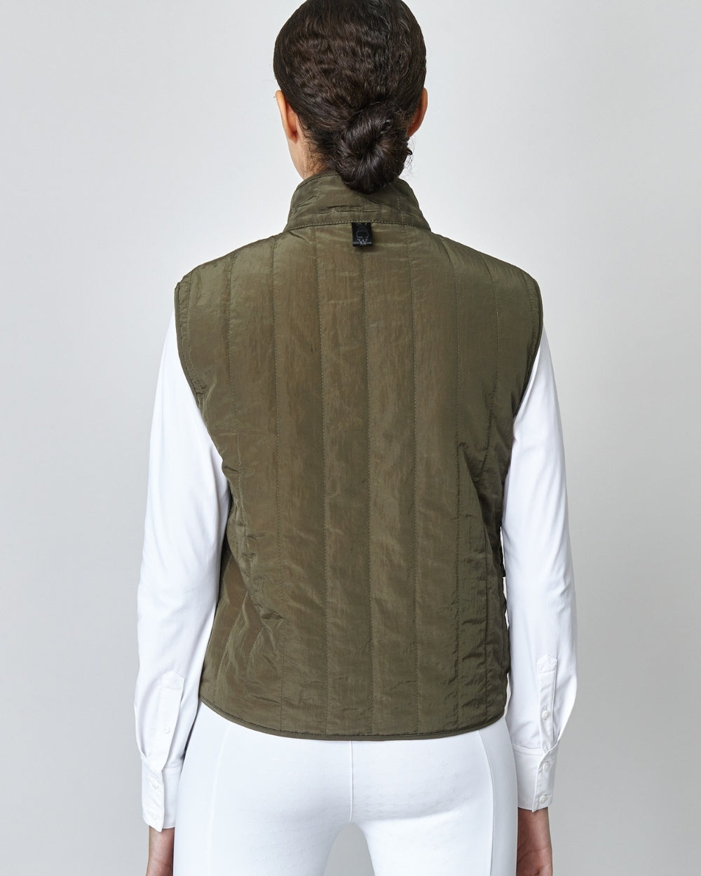 Quilted Riding Vest Green-Sports | Fitness > Sports material and equipment > Vests-Yagya-XS-Urbanheer