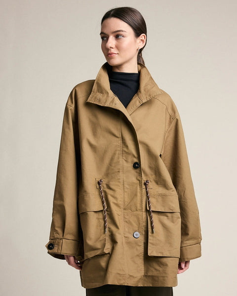 Stand Collar Utility Field Jacket