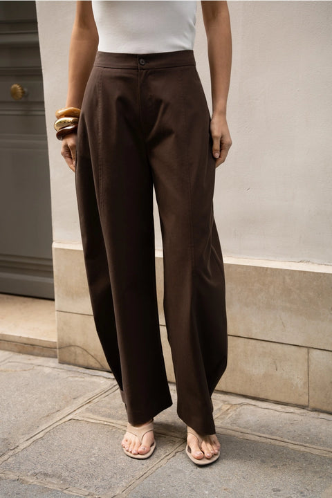 Urban Balloon Pants with A Tie At the Hem
