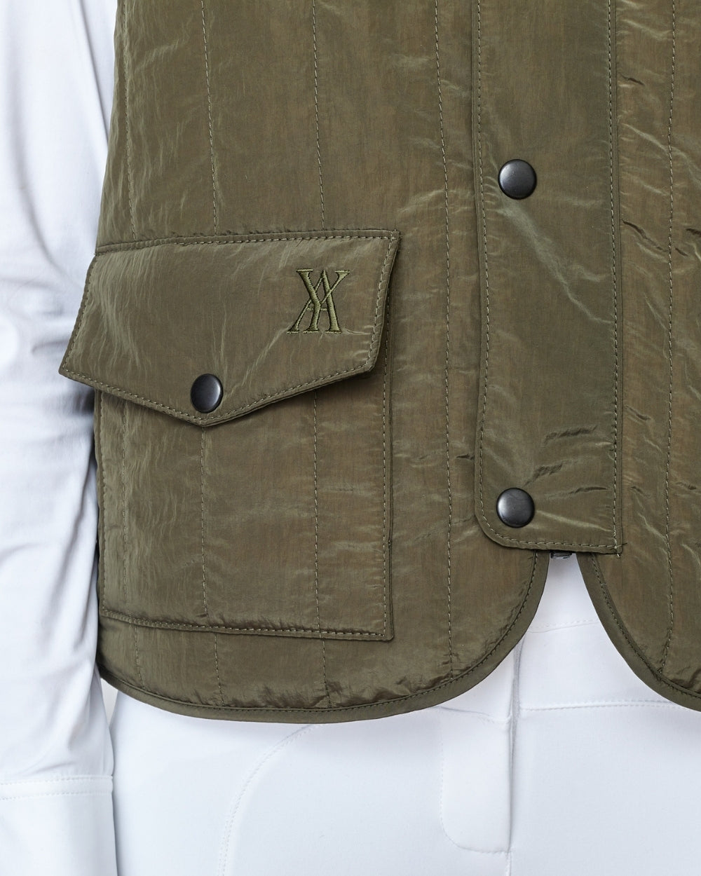 Quilted Riding Vest Green-Sports | Fitness > Sports material and equipment > Vests-Yagya-XS-Urbanheer