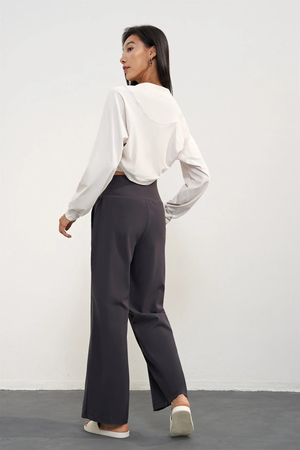 Omniflex Knitted Crop Cardigan Top Jacket Eggshell-JACKET-91thelabel-S/M-Urbanheer