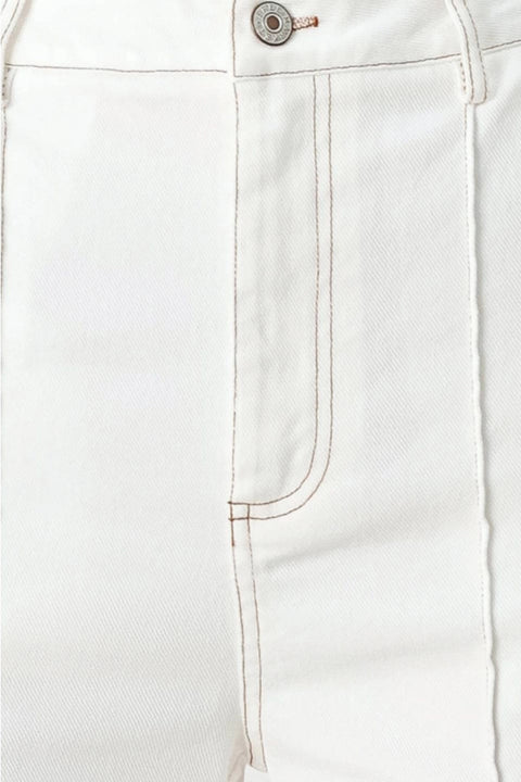 Solid Woven Long Pants