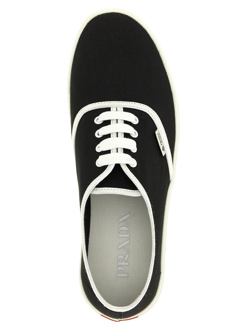 Prada Cotton Drill Sneakers