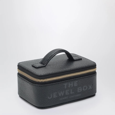Marc Jacobs The Jewel Box black grained leather
