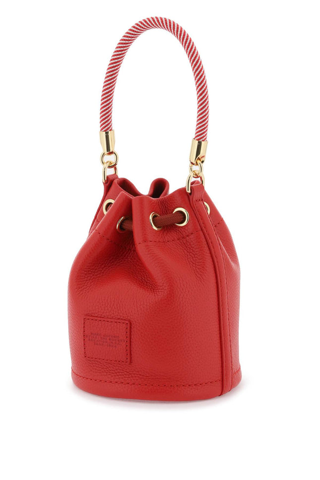Marc Jacobs 'The Leather Mini Bucket Bag'-Accessories Bags-Marc jacobs-Red-os-Urbanheer
