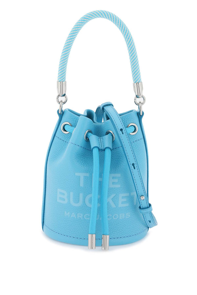 Light Blue Marc Jacobs 'The Leather Mini Bucket Bag'-Accessories Bags-Marc jacobs-Light blue-os-Urbanheer