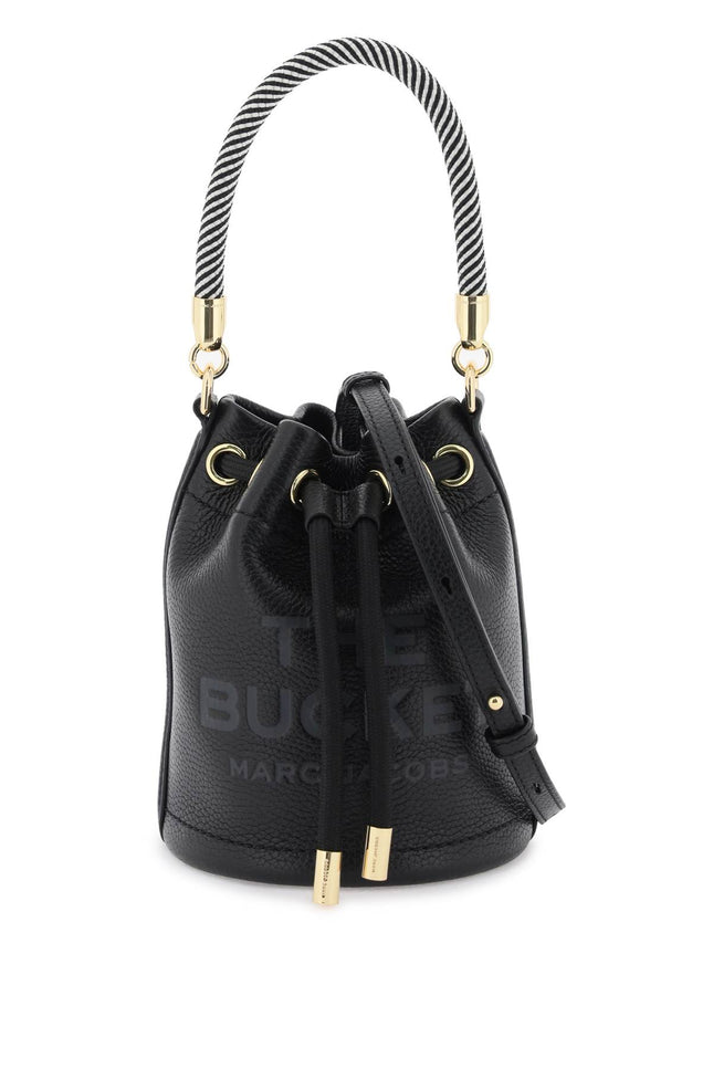 Black 'The Leather Mini Bucket Bag'-Accessories Bags-Marc jacobs-Black-os-Urbanheer