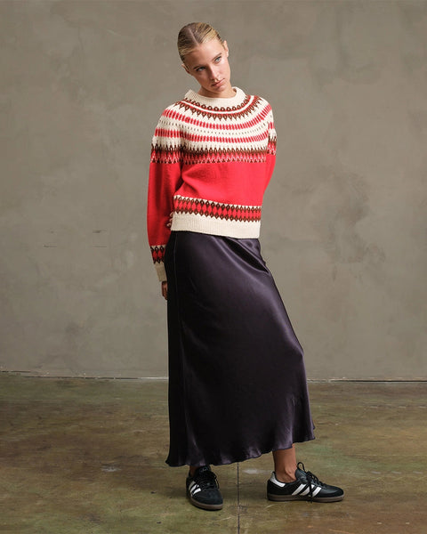 Satin Slip Skirt