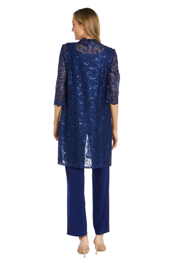 R&M Richards Rm1993 Mother Of The Bride Formal Pansuit-Pansuit-Dylan & Davids-Royal-8-Urbanheer