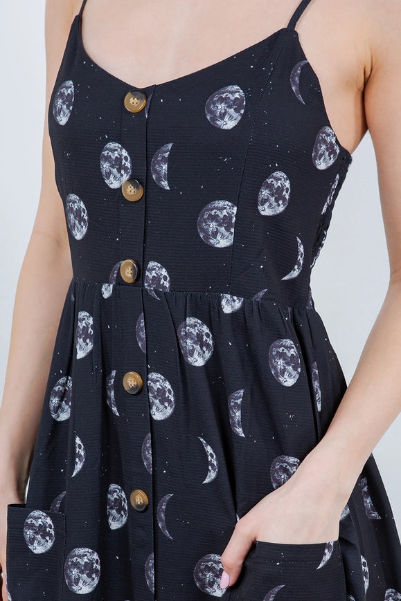 Moon Cami Maxi Dress-Dress-LA Soul-S-Urbanheer