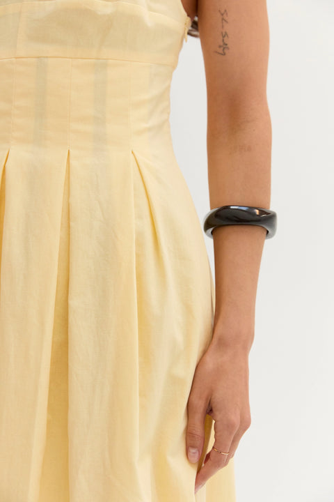 Valerie Bustier Fit and Flare Dress