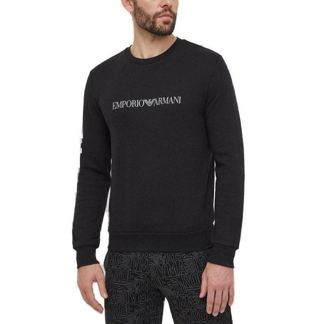 Emporio Armani Underwear Men Sweatshirts-Clothing Sweatshirts-Emporio Armani Underwear-black-2-S-Urbanheer