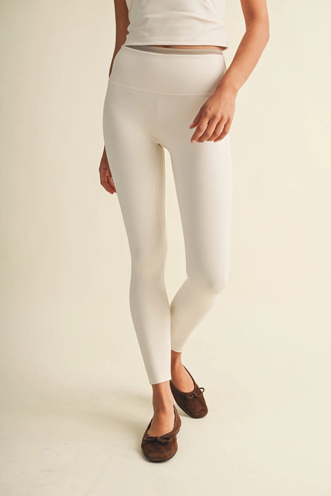 Contrast Binding Legging