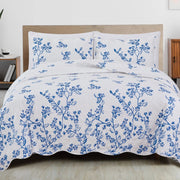3-Piece Floral Quilt - Raelynn Collection-Set-BH Collective-Full / Queen-Raelynn-Urbanheer
