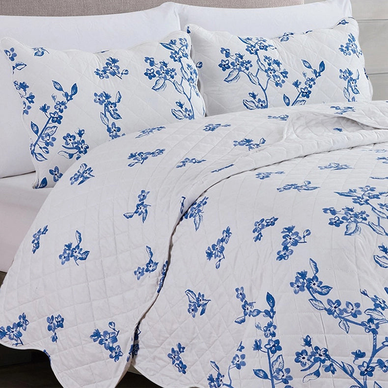3-Piece Floral Quilt - Raelynn Collection-Set-BH Collective-Full / Queen-Raelynn-Urbanheer