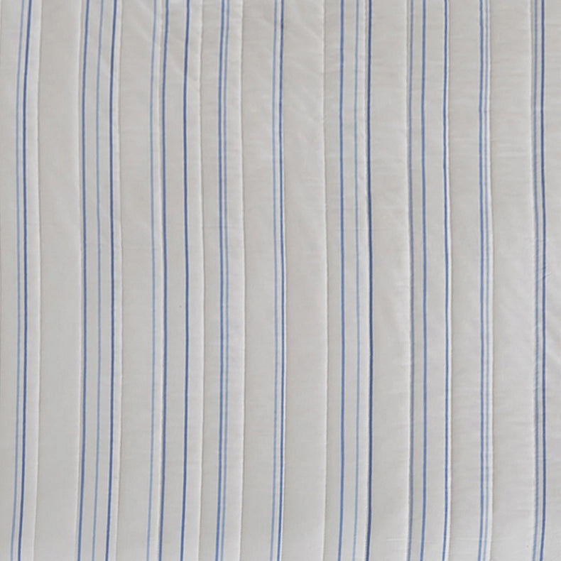 3-Piece Stripe Quilt | Katelyn Collection By Great Bay Home-Set-BH Collective-Full / Queen-Grey-Urbanheer