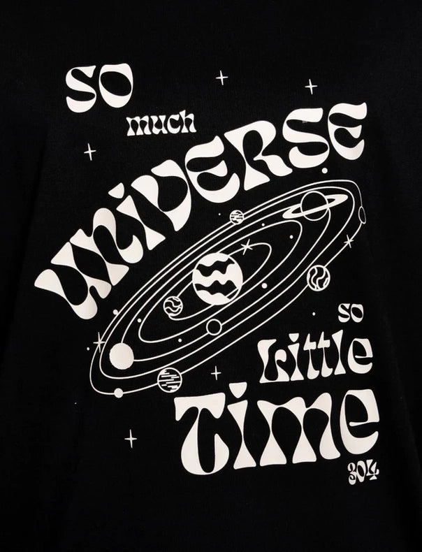 304 Mens Universe T-Shirt Black-T-Shirts-304 Clothing-XS-Urbanheer