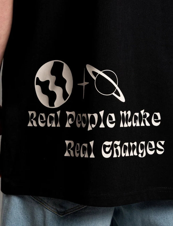 304 Mens Universe T-Shirt Black-T-Shirts-304 Clothing-XS-Urbanheer