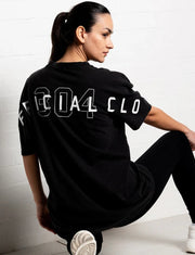 304 Women's Official T-Shirt Acid Wash Black-T-Shirts-304 Clothing-XS-Urbanheer