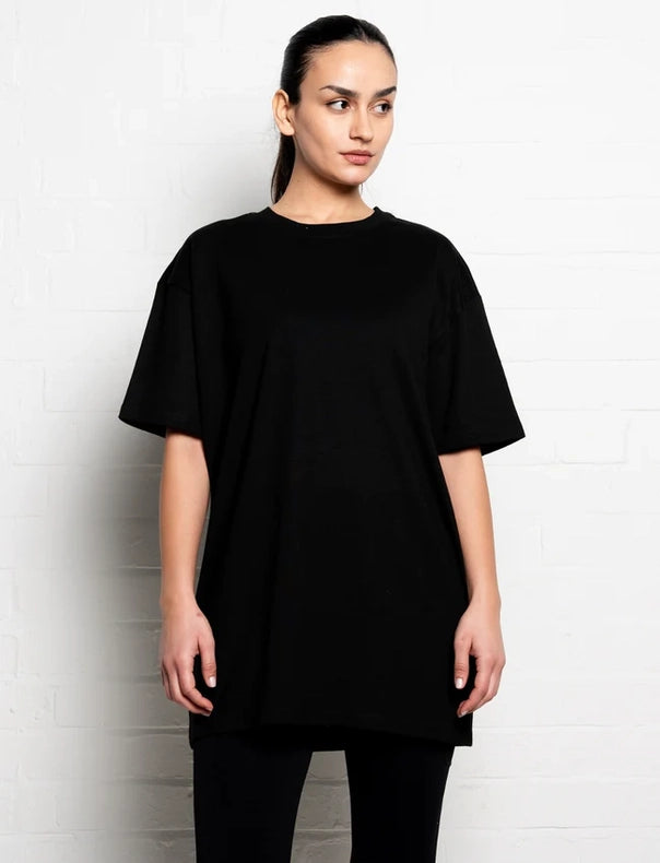 304 Women's Official T-Shirt Black (Oversized)-T-Shirts-304 Clothing-XS-Urbanheer