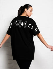 304 Women's Official T-Shirt Black (Oversized)-T-Shirts-304 Clothing-XS-Urbanheer