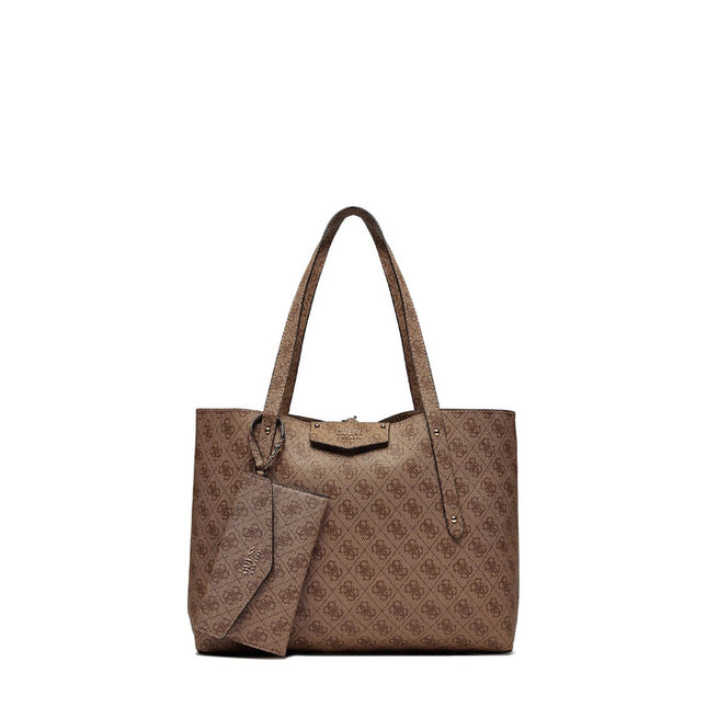 Guess Women Bag-Accessories Bags-Guess-brown-Urbanheer
