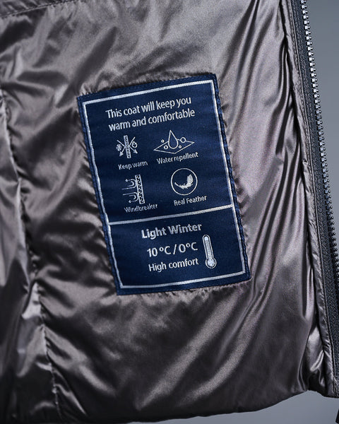 HALLEY MAN short down jacket