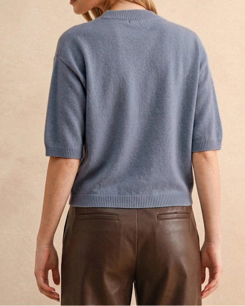 Short Sleeve Sweater Top