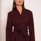 Ori Belted Peplum Jacket