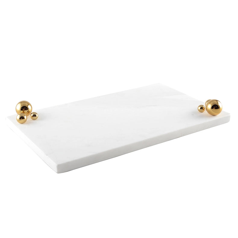 30x18x4cm Rectangular Marble Tray-Tray-AULICA-30x18x4-Urbanheer