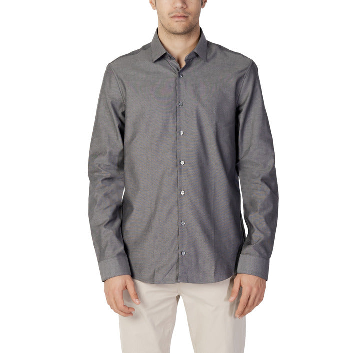 Calvin Klein Men Shirt-Clothing - Men-Calvin Klein-grey-40-Urbanheer