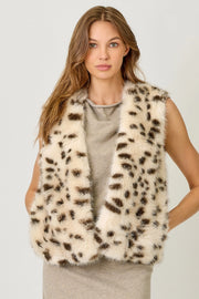 Leopard Fur Vest