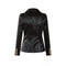 Whitney Black Pu Faux Croc Leather Luxury Fitted Double Brea-ALLARA-S-Urbanheer