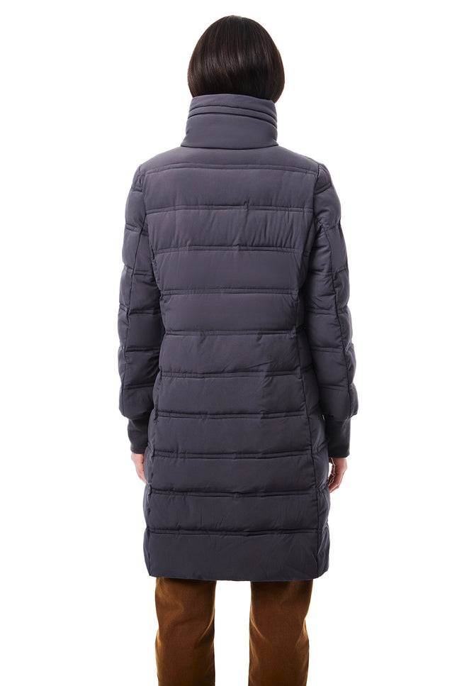 Horizontal Quilt Puffer Jacket-Clothing - Women-Bernardo-Urbanheer