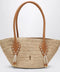 Christian Louboutin Venus mini tote bag in rafia