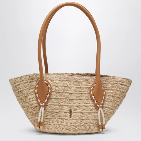 Christian Louboutin Venus mini tote bag in rafia