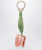 Christian Louboutin Leather bag charm in the shape of a tulip