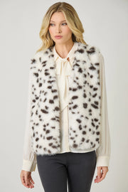 Leopard Fur Vest