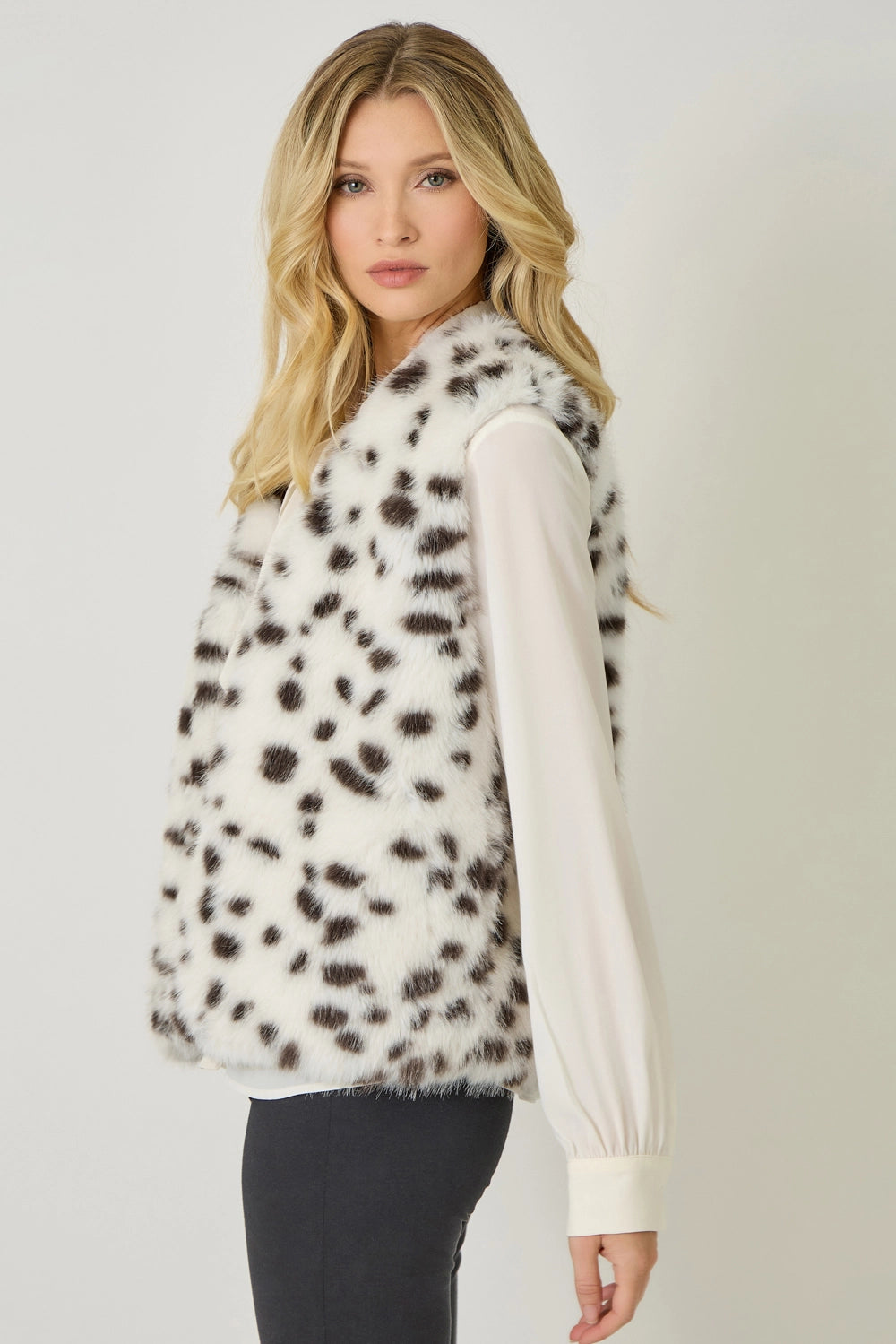 Leopard Fur Vest
