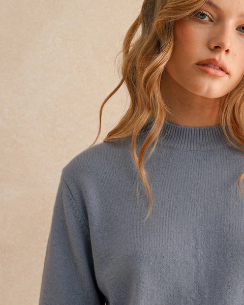 Short Sleeve Sweater Top