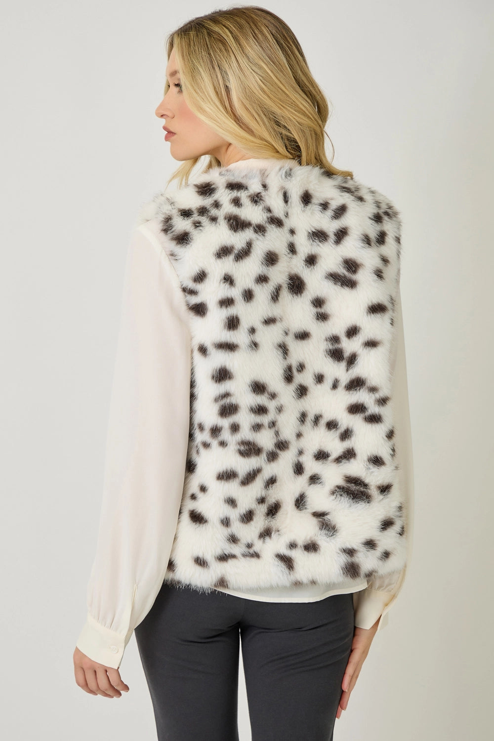 Leopard Fur Vest