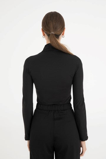 Active Essential Soft Touch Blouse-Clothing - Women-SHEISMONO-Black-XS-Urbanheer